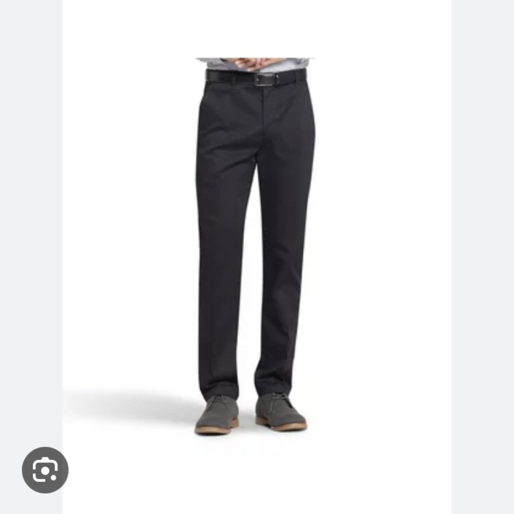 Lee® Total Freedom Slim-Fit Stain Resistant Pants in Charcoal 33X29